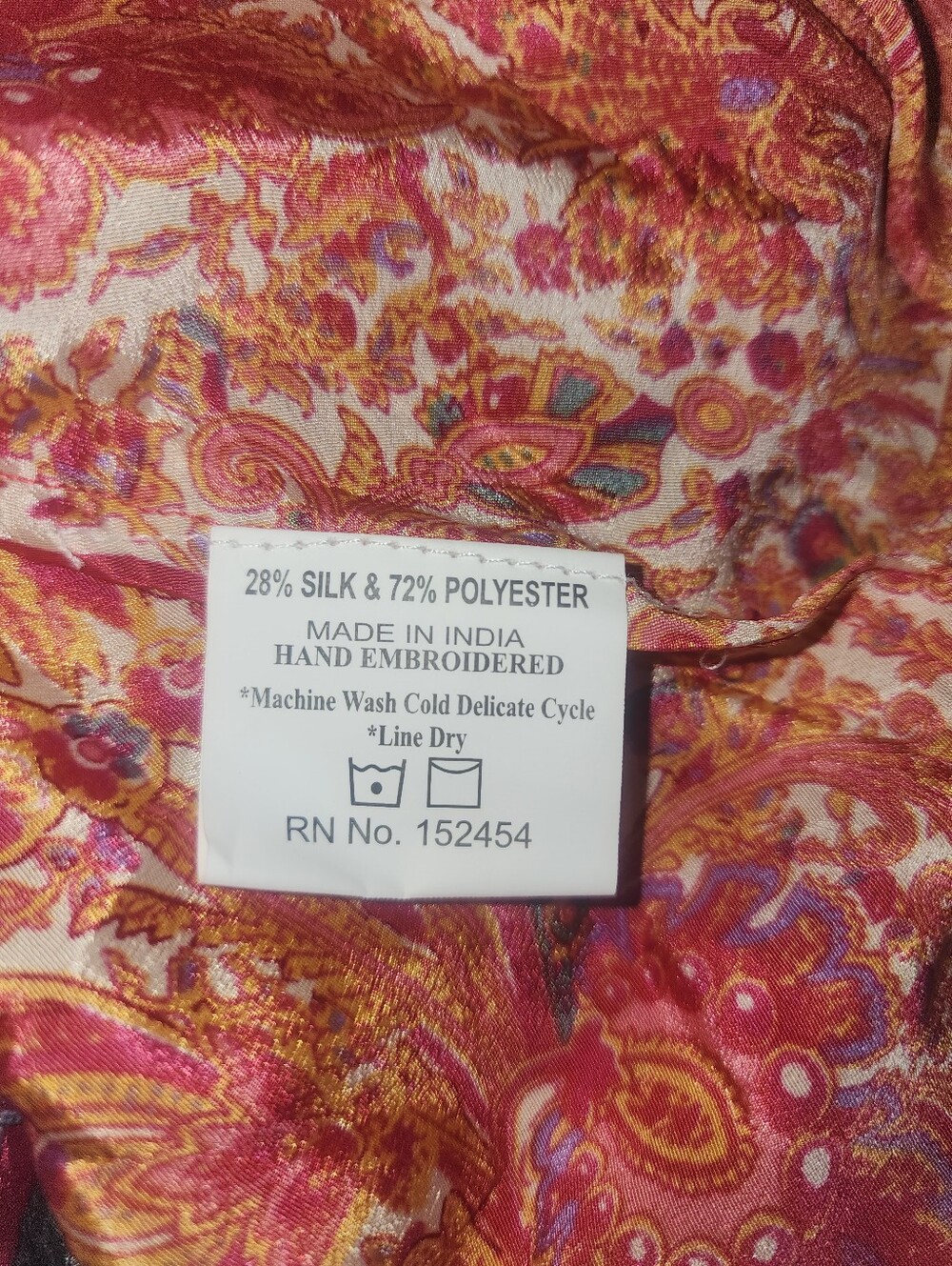 NWT Love Kyla Blouse Silk Blend Lightweight Boho Festival Chic Embroidered - Picture 4 of 7